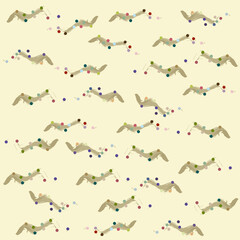 background with pencils and shavings