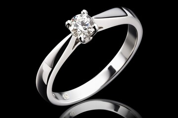 luxurious wedding ring jewel photography with royal gemstone generative ai