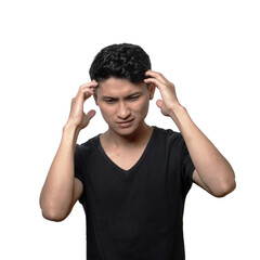 Asian men are dizzy thinking about wearing a plain black T-shirt 