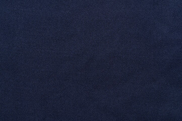 Fototapeta premium Clean navy color cloth cotton material