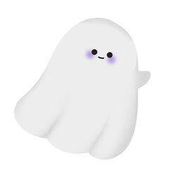 Halloween cute ghost 