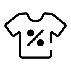 shirt line icon