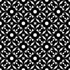 White background with black pattern. Seamless texture for fashion, textile design,  on wall paper, wrapping paper, fabrics and home decor. Simple repeat pattern.