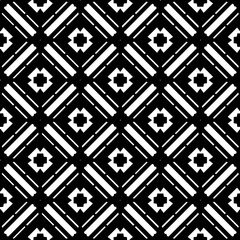 White background with black pattern. Seamless texture for fashion, textile design,  on wall paper, wrapping paper, fabrics and home decor. Simple repeat pattern.