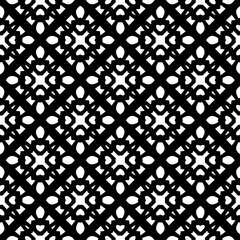 White background with black pattern. Seamless texture for fashion, textile design,  on wall paper, wrapping paper, fabrics and home decor. Simple repeat pattern.