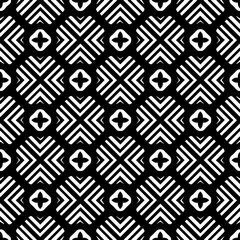 White background with black pattern. Seamless texture for fashion, textile design,  on wall paper, wrapping paper, fabrics and home decor. Simple repeat pattern.