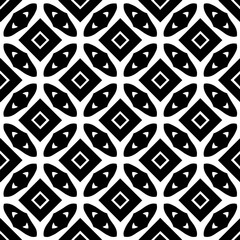 White background with black pattern. Seamless texture for fashion, textile design,  on wall paper, wrapping paper, fabrics and home decor. Simple repeat pattern.