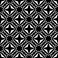 White background with black pattern. Seamless texture for fashion, textile design,  on wall paper, wrapping paper, fabrics and home decor. Simple repeat pattern.