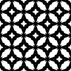 White background with black pattern. Seamless texture for fashion, textile design,  on wall paper, wrapping paper, fabrics and home decor. Simple repeat pattern.