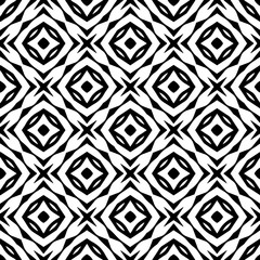White background with black pattern. Seamless texture for fashion, textile design,  on wall paper, wrapping paper, fabrics and home decor. Simple repeat pattern.