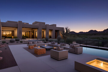 A high end residence located in Scottsdale, Arizona. Gentle calming dark chill out vibes