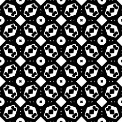White background with black pattern. Seamless texture for fashion, textile design,  on wall paper, wrapping paper, fabrics and home decor. Simple repeat pattern.