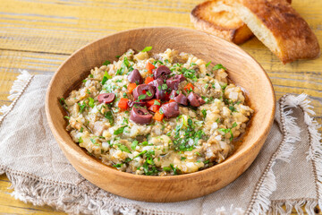 Bowl of Melitzanosalata