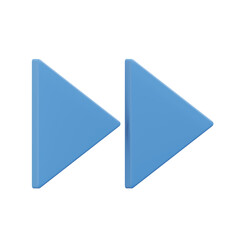 Arrow, 3d icon illustration with transparent background 