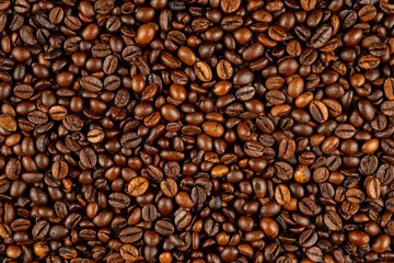 coffee beans texture background
