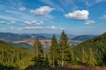 Scenic mountain view