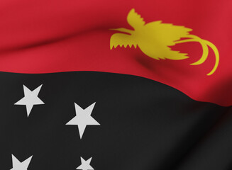 Flag of Papua new guinea
