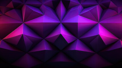  a purple abstract background with a triangle pattern in the middle.  generative ai