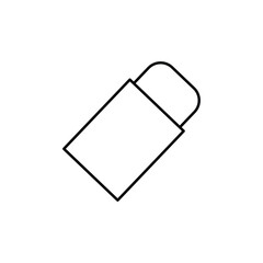 eraser icon design, illustration design