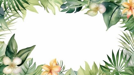 free photos Hand drawn leaf stock illustration for fabric pattern on white background AI generated images - obrazy, fototapety, plakaty