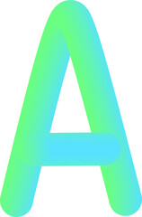 Letter illustration. Hand drawn