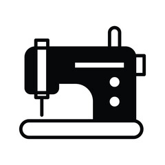 sewing machine icon design, illustration design