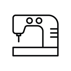 sewing machine icon design, illustration design