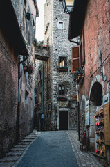 Fototapeta premium Narrow street in old city