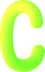 Letter illustration. Hand drawn