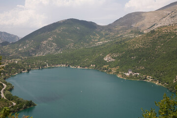Fototapeta premium Lake of Scanno