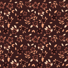 Floral pattern in seamless style.