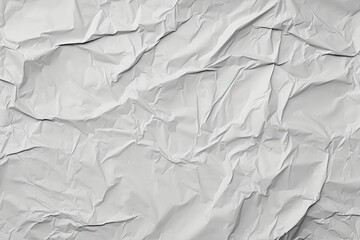 Obraz premium A crumpled piece of white paper