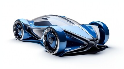 Futuristic car prototype concept, electric car for future