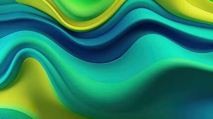 Gradient liquid abstract background. Generative ai