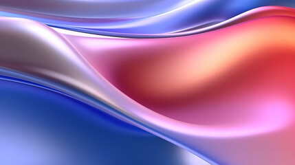 Holographic liquid background, Holograph color texture with foil effect. Generative ai