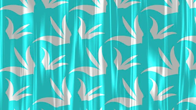 sky blue silk animated wallpaper