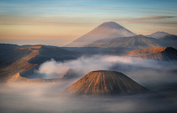 Bromo in the beautiful morning