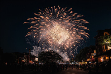 Fireworks at Night