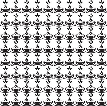 set of cup isolated on white background. vector illustration