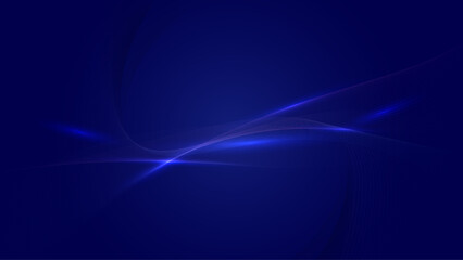 Fototapeta premium Modern abstract glowing wave background. Dynamic flowing wave lines design element. Futuristic technology and sound wave pattern. Vector EPS10.