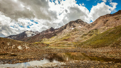 der Kreuzkamm in den Ötztaler Alpen