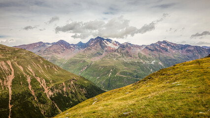 Die Wildspitze Vom Ramoljoch Aus