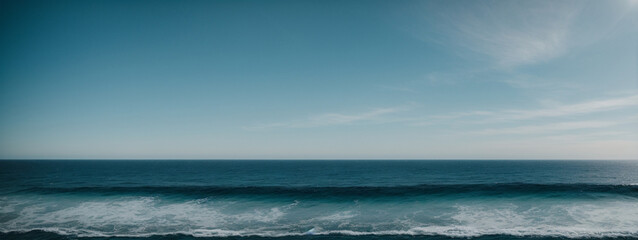 Obraz premium blue sky ocean