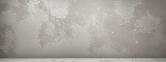 Wide concrete background wall texture for composing