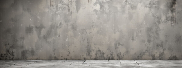 Wide concrete background wall texture for composing