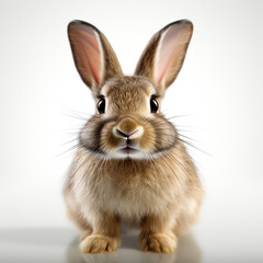 Fototapeta premium illustration of a rabbit isolated on white