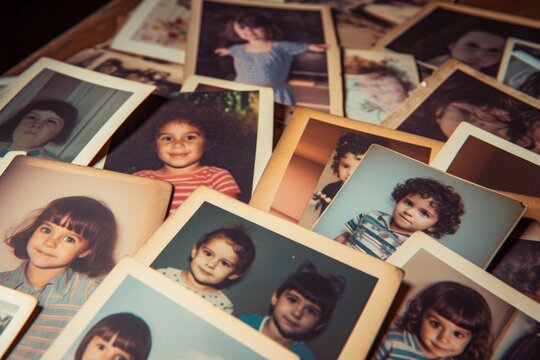 1980s and 1990s Nostalgic Portraits: A Collection of Soft-Focus Family Photos from the eightIes and ninetIes, Emanating Warmth and Nostalgia.

