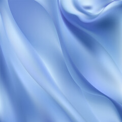 The texture of the crumpled fabric is light blue. Forming a pattern. eps 10