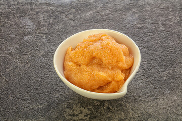 Delicous superfood - cod fish caviar