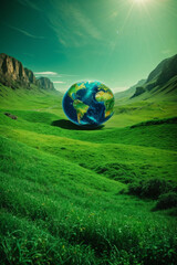 Green planet - Earth